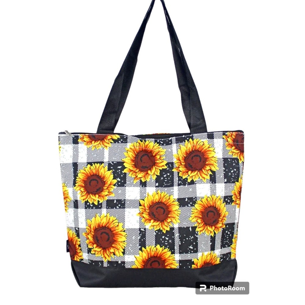 NGIL Sunflower Canvas Tote Travel  carryon  Bag